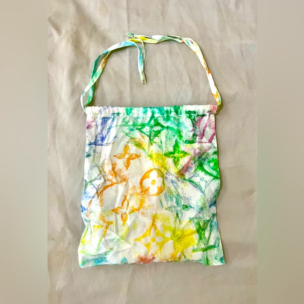 Louis Vuitton pastel face mask